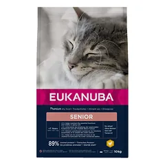 Eukanuba Senior sausas maistas senyvoms katėms su vištiena, 10 kg