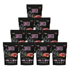 Tasty Dogs Life Junior veršienos želė patiekalas 10x150g
