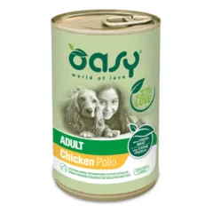 Oasy Adult Chicken konservai su vištiena suaugusiems šunims