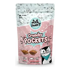 Mr.Bandit Cat Crunchy Pockets Tuna & Shrimp 40 g nuotrauka