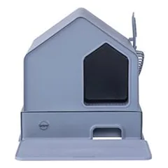Quapas Cat Litter House Soft Grey