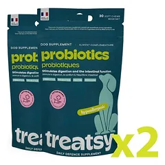 Treatsy – Nahrungsergänzungsmittel Probiotika für Hunde