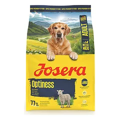 Josera Dog Super Premium Optiness, sausas maistas šunims 3 kg parduotuvėje Petz.lt