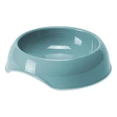 Gyvūnų dubuo, plastikinis: „Dog Fantasy“ plastikinis dubuo, mėlynas, 19,6 cm, 700 ml