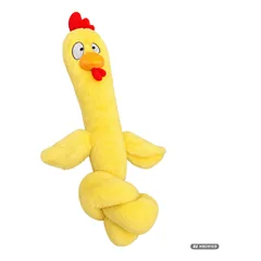 Žaislas šunims pliušinis viščiukas, 100 cm