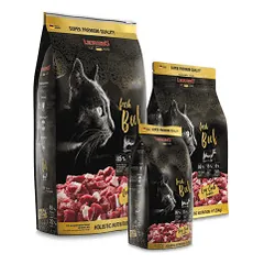 Leonardo Fresh Beef sausas pašaras su jautiena katėms