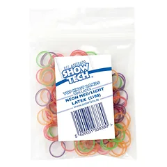 Plonos latekso gumelės Show Tech Light - 100 vnt., skersmuo, Mix kolorów / 0,8cm — 2 nuotrauka