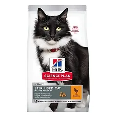 Hill's SP Mature Adult 7+ Sterilised sausas pašaras katėms