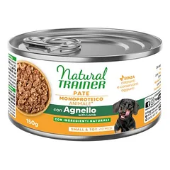Natural Trainer Pate Monoproteico Small & Toy Adult drėgnas maistas šunims — 2 nuotrauka