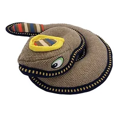 Duvo+ Hundespielzeug Canvas Schlange braun
