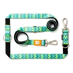 Max&Molly Multi-Leash Vintage - Reguliuojamas pavadėlis šunims, įdomus raštas, 200 cm