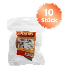 Miracle Dog buivolo ragas MEDI 10 vnt. 2.5 kg, skanėstai šunims