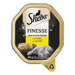 Mars Sheba Finesse paštetas/musas, indelis, drėgnas maistas katėms 22 x 85 g