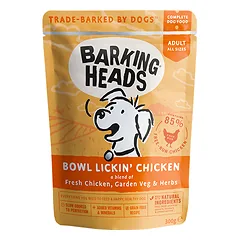 Barking Heads Bowl Lickin Chicken konservai šunims su vištiena, 300 g