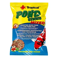 Tropical Pond Sticks Mixed maistas Koi karpiams spalvotomis lazdelėmis 1000 ml