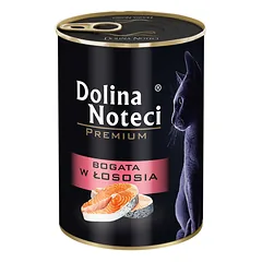 DOLINA NOTECI Premium Turtingas lašišos suaugusiems katėms 24x400 g