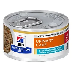 Hill's Prescription Diet c/d Multicare Stress troškinys su tunu ir daržovėmis, drėgnas maistas katėms — 3 nuotrauka