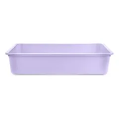 Atviras tualetas katei 42x33x9 cm violetinis