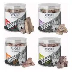 Sparpaket Wolf of Wilderness - RAW Snacks (gefriergetrocknet)