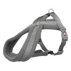 TRIXIE Premium touring petnešos, S 35-65cm/20mm, grafito parduotuvėje vetprekes.lt