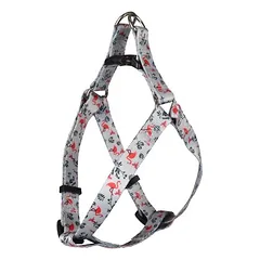 Flamingo petnešos Step & Go Samar su flamingu, šviesiai žalios, Matmenys: 45-60 cm / 20 mm — 2 nuotrauka