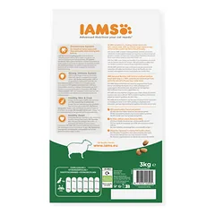 IAMS sausas maistas mažų ir vidutinių veislių šunims su ėriena, 3 kg — 3 nuotrauka