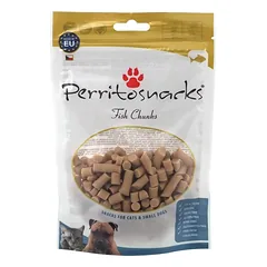 Perrito Fish Chunks skanėstai šunims gabaliukai su žuvimi 100g