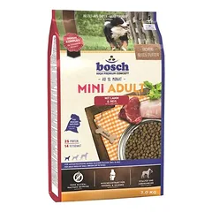 Bosch Mini Adult su ėriena ir ryžiais, sausas maistas šunims — 3 nuotrauka