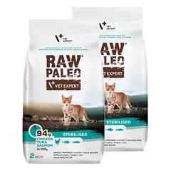 Vetexpert Raw Paleo Sterilizuota katė 2x2kg