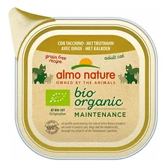 Almo Nature Bio Organic Maintenance tītara gaļas pastēte 85 g - konservi kaķiem