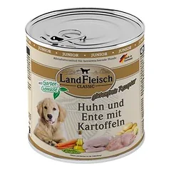 LandFleisch Classic Junior 6 x 800 g, drėgnas maistas šunims — 2 nuotrauka