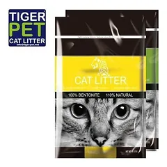 Tiger Pet Lemon Scent 5 l - cementējoši pakaiši kaķu tualetei