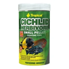 Tropical Cichlid Herbivore Small Pellet maistas ciklidams 250 ml