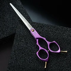 Jargem Asian Style Light Straight Scissors - labai lengvos, tiesios žirklės korėjietiško stiliaus kirpimui.