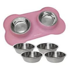 KaraLuna dvigubų dubenėlių rinkinys katėms, Mažiems 5–10 kg — 2 nuotrauka