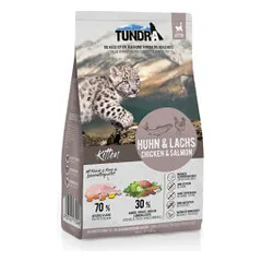 Tundra Cat Kitten Chicken & Salmon sausas pašaras kačiukams - Pet24