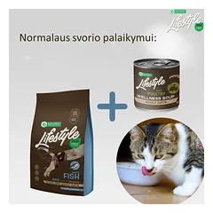 Funkcinė kačių sriuba – Longhaired Poultry, 140 ml — 5 nuotrauka