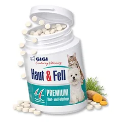 Haut & Fell Für Hunde und Katzen Anti-Juckreiz & glänzendes Fell GIGI VET