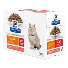 Hill's PD Feline c/d Mult Strs Sal Pouch 12x85g, 12 x 85 g — 2 nuotrauka