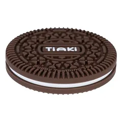 TIAKI kramtomasis žaislas šunims Cookies 'n Cream, Ø 7,3 x H 1,4 cm — 4 nuotrauka