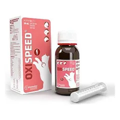 Oxispeed Gatos 50 ml – Pašaro papildas katėms, šunims ir šeškams gerinantis imuninės sistemos veiklą