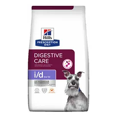 Hill's i/d Digestive Care Low Fat sausas maistas šunims, 1,5 kg parduotuvėje 1petshop.lt