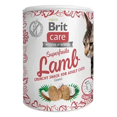 Brit Care Cat skanėstas Superfruits Lamb 100g