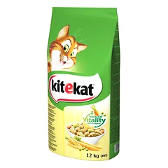Kitekat su vištiena ir daržovėmis 12 kg