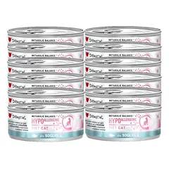 Disugual drėgnas drėgnas kačių maistas Veterinary HYPOALLERGENIC Sola (suaugusiems) 12x85 g