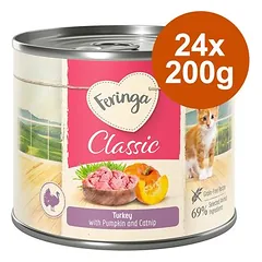 Sparpaket Feringa Classic Meat Menü Kitten 24 x 200 g