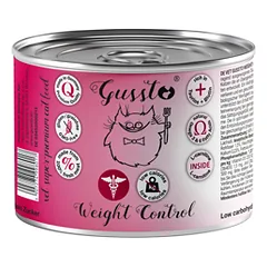 GUSSTO Vet  Weight Control konservai katėms turinčioms antsvorio, 200g