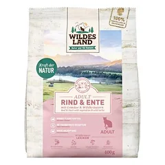 Wildes Land Cat Rind, Ente & Gartengemüse