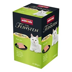 animonda vom Feinsten švelnus meniu Adult 6 x 100 g, drėgnas maistas katėms — 5 nuotrauka