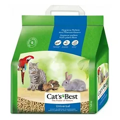 Cats Best Universal medžio granulių kraikas (20L) 11 kg
